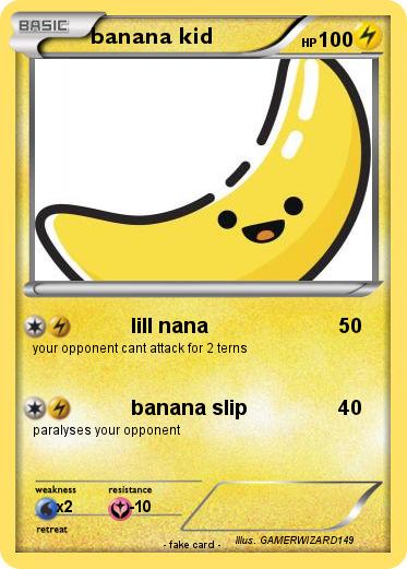 Pokemon banana kid
