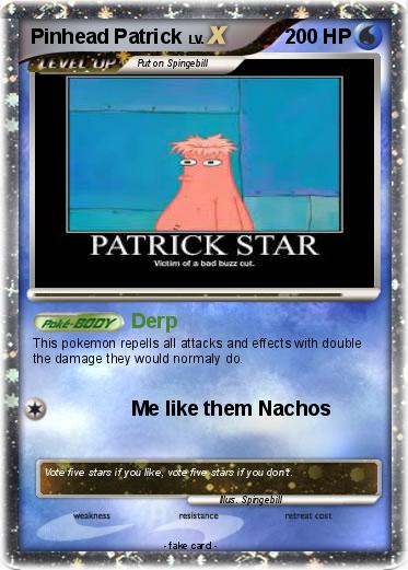 Pokemon Pinhead Patrick