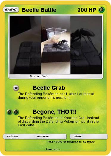 Pokemon Beetle Battle