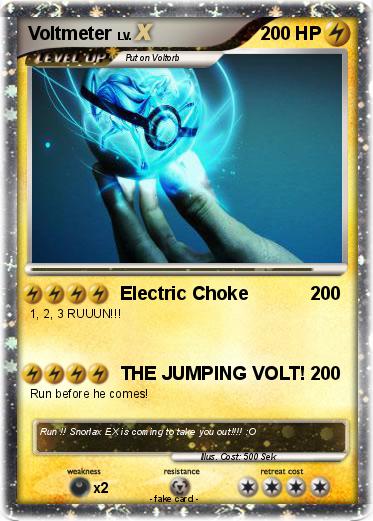 Pokemon Voltmeter