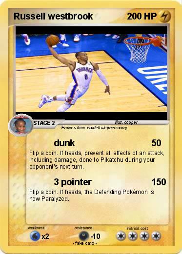 Pokemon Russell westbrook