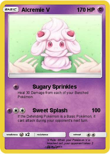 Pokemon Alcremie V