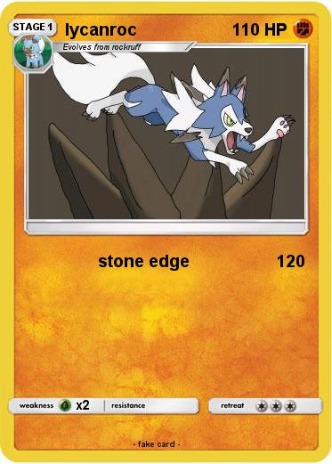 Pokemon lycanroc