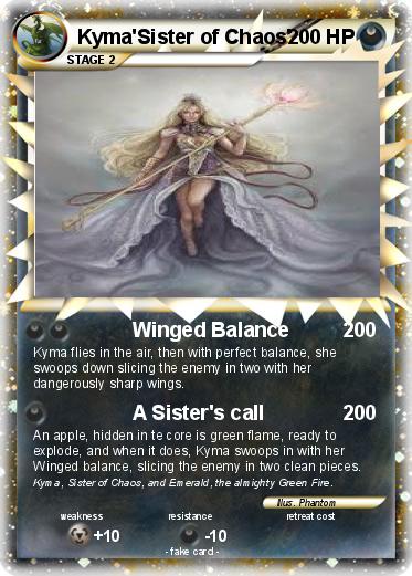 Pokemon Kyma'Sister of Chaos'