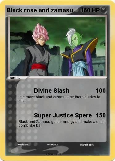 Pokemon Black rose and zamasu