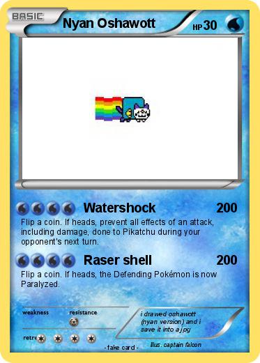 Pokemon Nyan Oshawott