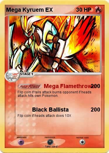 Pokemon Mega Kyruem EX