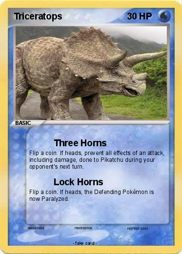 Pokemon Triceratops
