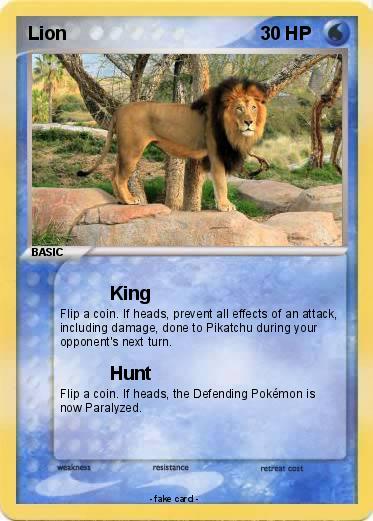 Pokemon Lion