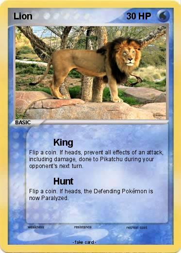 Pokemon Lion