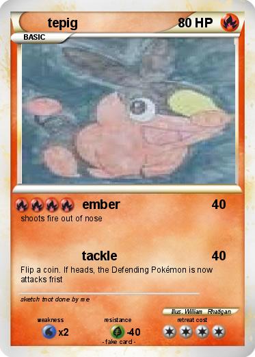 Pokemon tepig