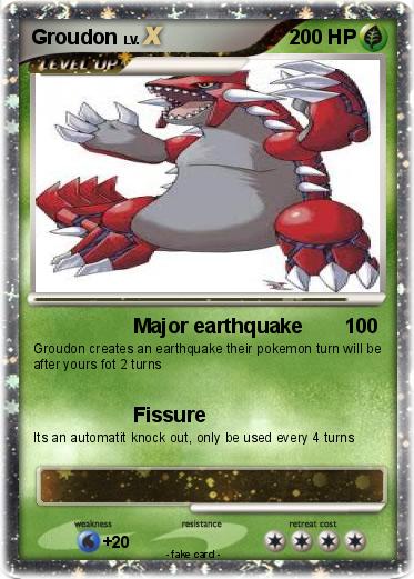 Pokemon Groudon