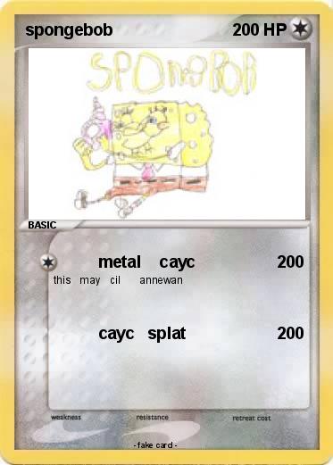 Pokemon spongebob