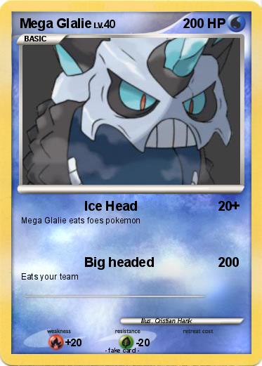 Pokemon Mega Glalie