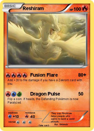 Pokemon Reshiram