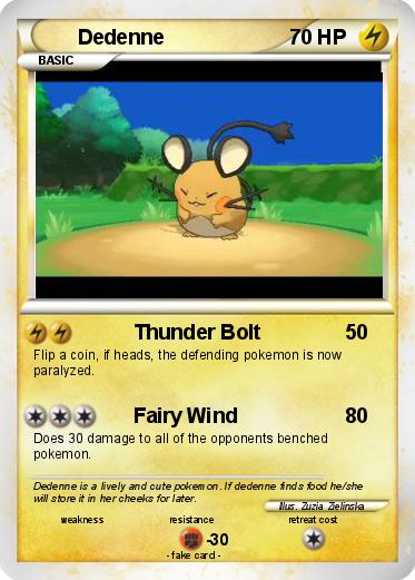 Pokemon Dedenne