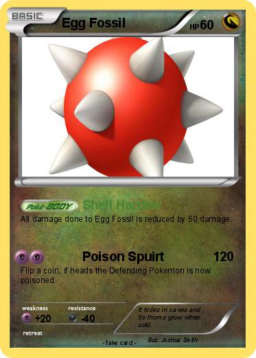 Pokemon Egg Fossil