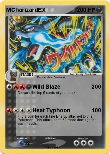 Pokemon MCharizardEX