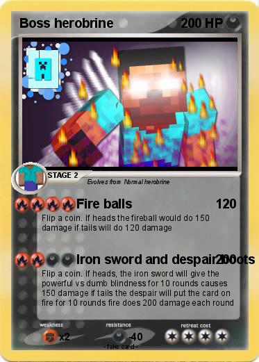 Pokemon Boss herobrine