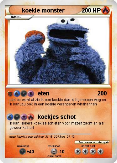 Pokemon koekie monster