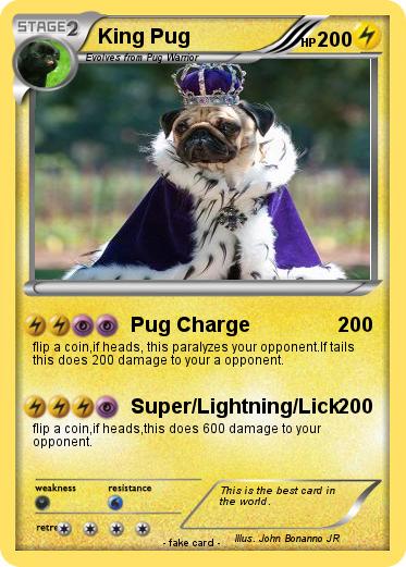 Pokemon King Pug