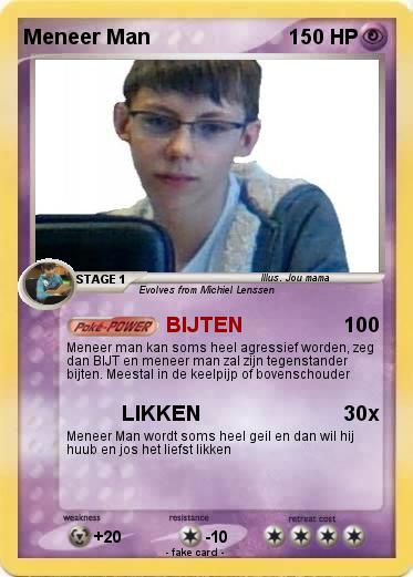 Pokemon Meneer Man