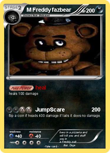 Pokemon M Freddy fazbear