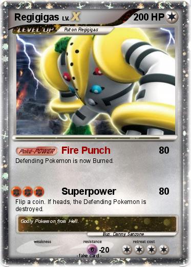 Pokemon Regigigas