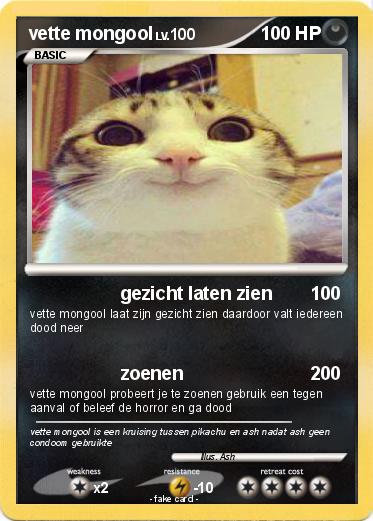 Pokemon vette mongool