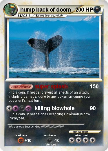 Pokemon hump back of doom