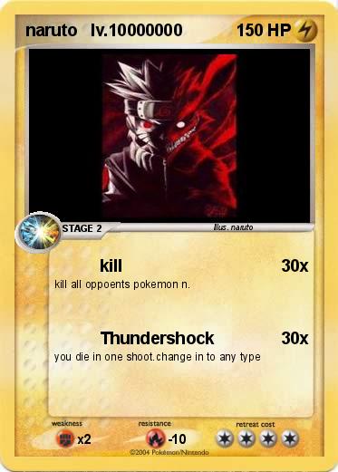Pokemon naruto   lv.10000000