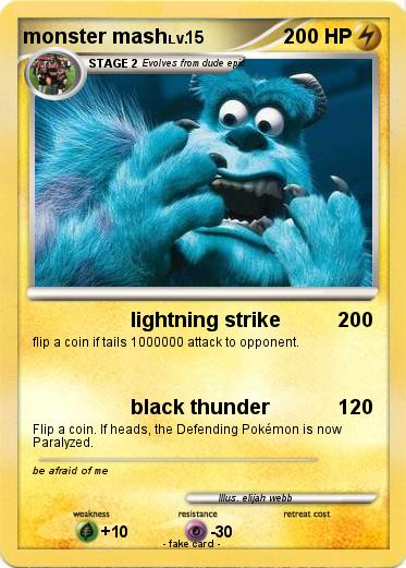 Pokemon monster mash