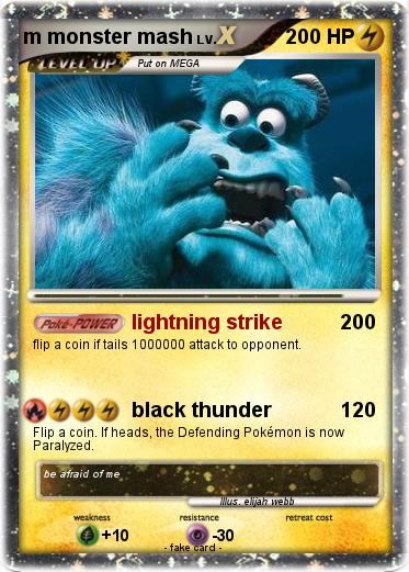 Pokemon m monster mash
