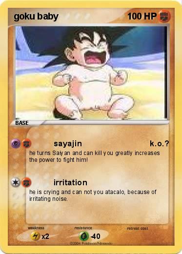 Pokemon goku baby