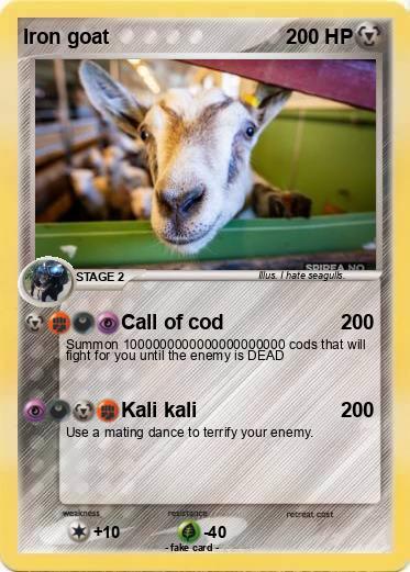 Pokemon Iron goat