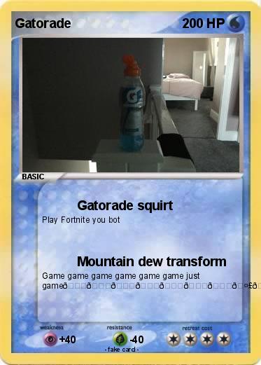 Pokemon Gatorade