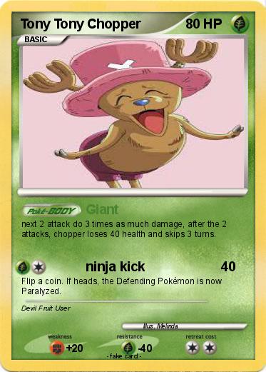 Pokemon Tony Tony Chopper