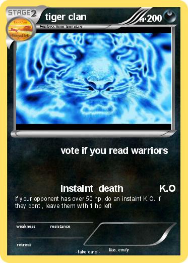 Pokemon tiger clan