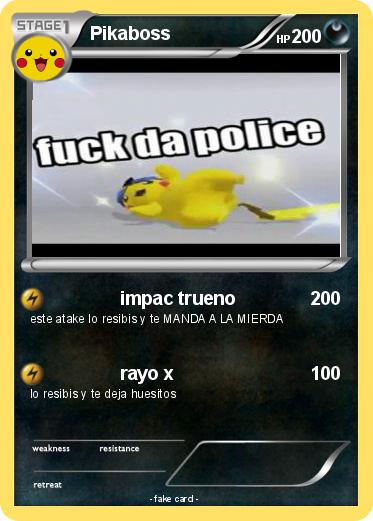 Pokemon Pikaboss