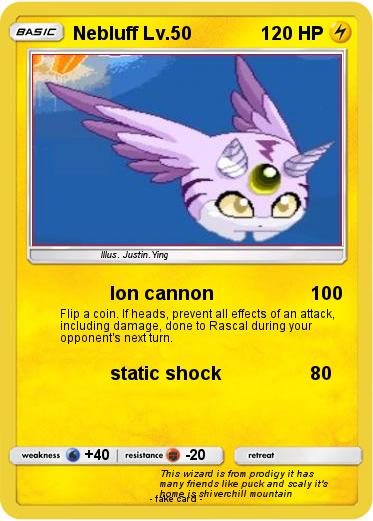 Pokemon Nebluff Lv.50