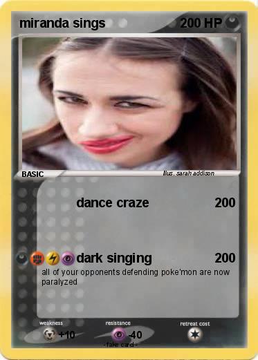 Pokemon miranda sings
