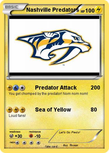 Pokemon Nashville Predators