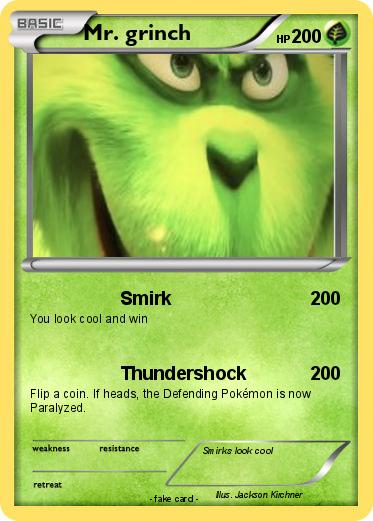 Pokemon Mr. grinch