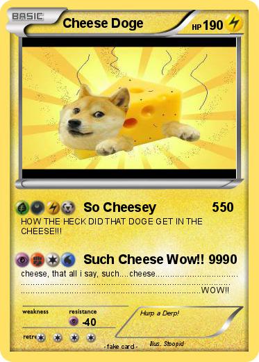 Pokemon Cheese Doge