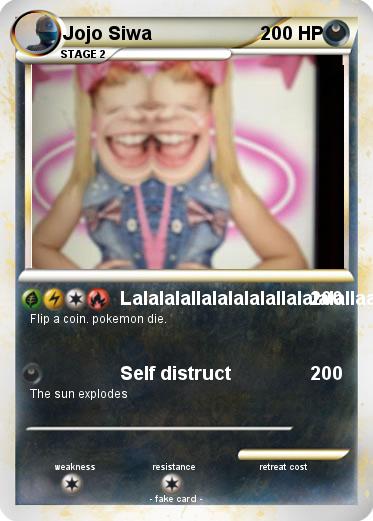 Pokemon Jojo Siwa