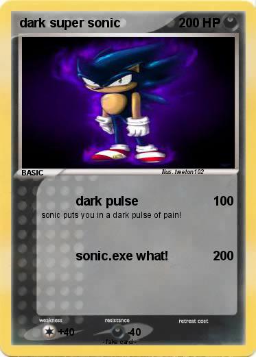 Pokemon dark super sonic
