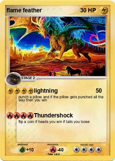 Pokemon flame feather