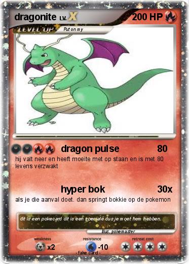 Pokemon dragonite