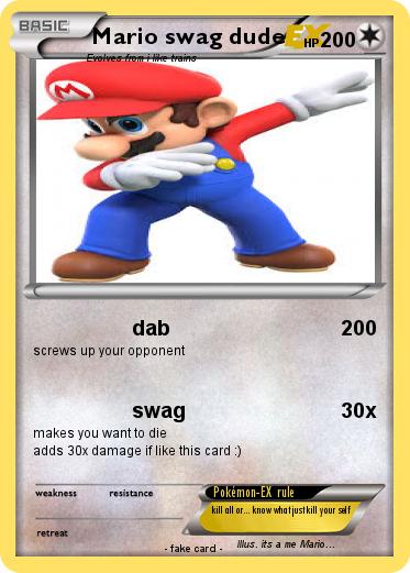 Pokemon Mario swag dude