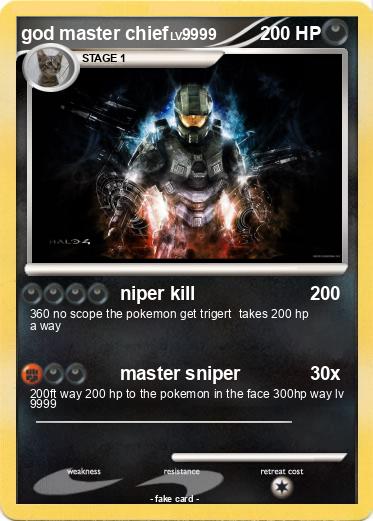Pokemon god master chief
